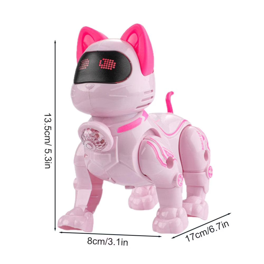 3u1 Robot Maca koja svetli, peva i trči